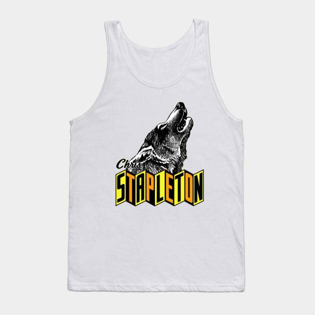 wolf chris Tank Top by Roni Dan Neni